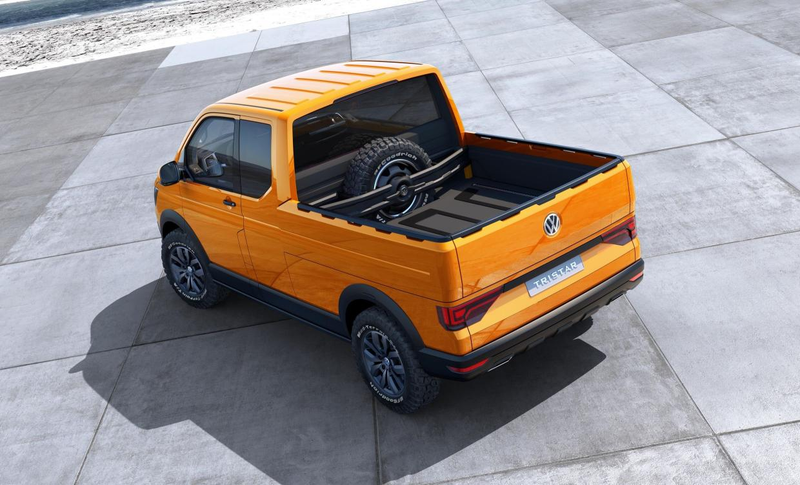 Illustration for article titled The Volkswagen Tristar Is A Luxurious Double Cab Off-Roader